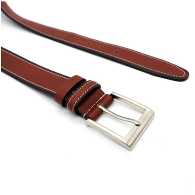 

New Fashion High Quality Brand Man Belt Split Leather Belt Italian Design Casual Men's Leather Belts For Jeans For Man