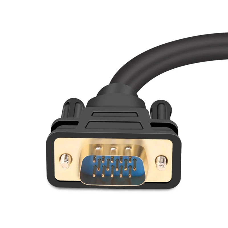 Адаптер VGA HDMI к Удлинительный кабель Цифровой аудио конвертер разъем со
