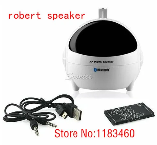 Робот из светодиодов Bluetooth для беспроводной динамик FM радио USB / TF AUX поддержки и |