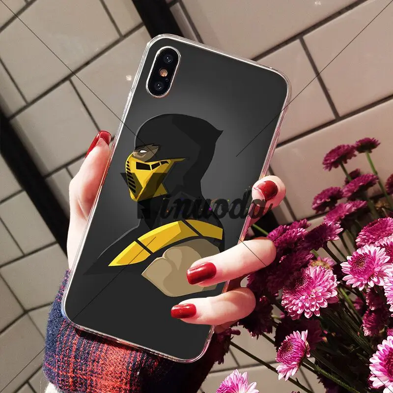Yinuoda игра Mortal Kombat DIY Окрашенные красивые аксессуары для телефона чехол iPhone 5 5Sx 6 7plus