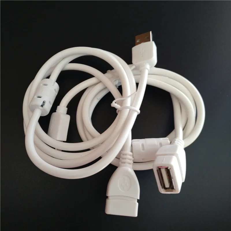 30 шт./лот USB штырь гнездо удлинитель зарядного устройства адаптер шнура зарядный