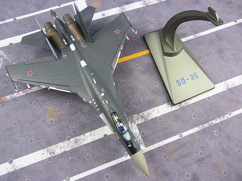 Россия ВВС Сью 35 летная модель SU-35 истребитель моделирование самолета Модель Коллекция 1: 72