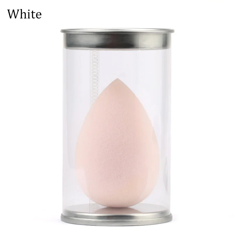 1pc Super Soft Makeup Sponge Foundation Cosmetic Puff Powder Concealer Soft Makeup Blending Sponge Make Up Beauty Egg Tool - Цвет: White