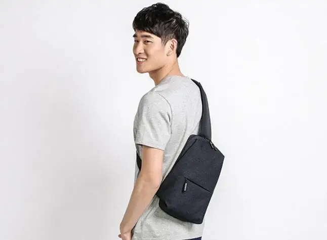 Original Xiaomi Travel Business Backpack 4L Chest Pack Bags Men Women Polyester Sling Bag for Leisure Sports Laptop | Электроника