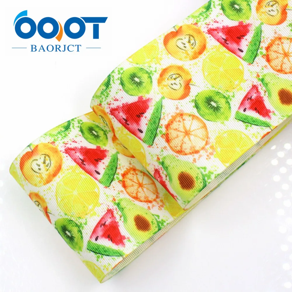 183283 3 дюймов * 10 ярдов 75 мм мультфильм напечатанный подарок Grosgrain лента подарки