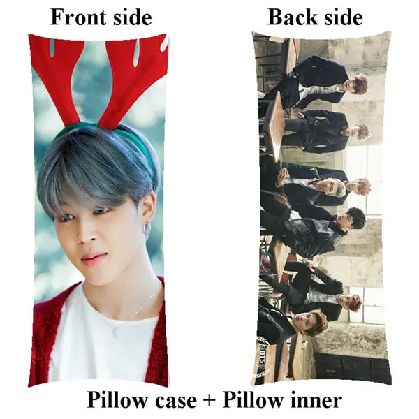 pillow Новая девушка Bangtan мальчики длинная подушка парк Jimin объятия тела Подушка включает внутренний настроить - Цвет: pillow