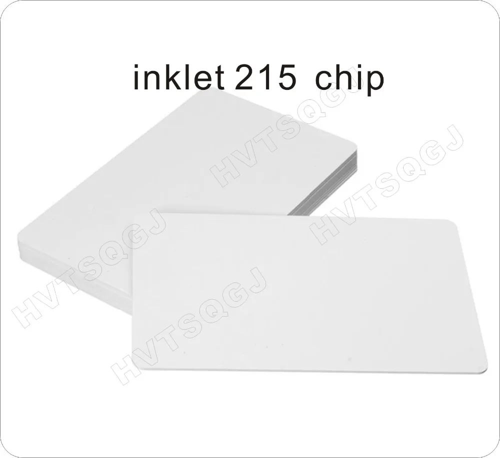 

500pcs 215 chip Epson Inkjet Printable PVC Blank Smart Cards