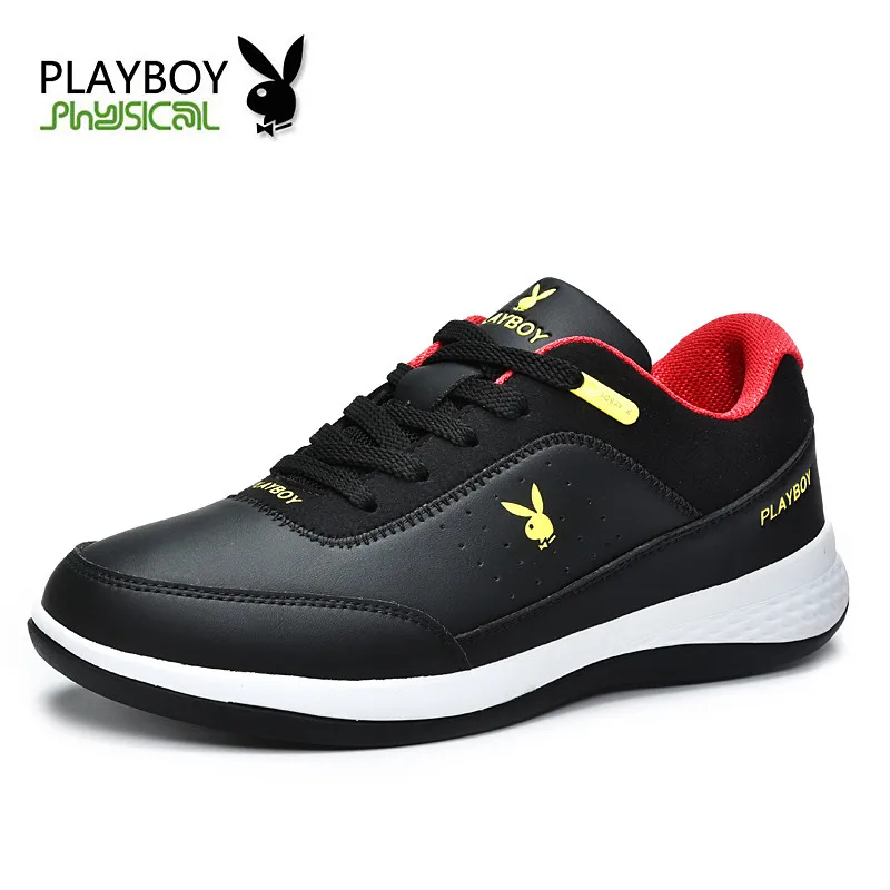 PLAYBOY/мужская повседневная обувь; Tenis Masculino; Высококачественная Мужская обувь из натуральной кожи; брендовая кожаная обувь на плоской подошве; большие размеры 39-45