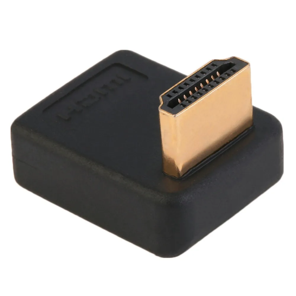 90 градусов HDMI A папа к женскому порту адаптер правый угол расширения конвертер |