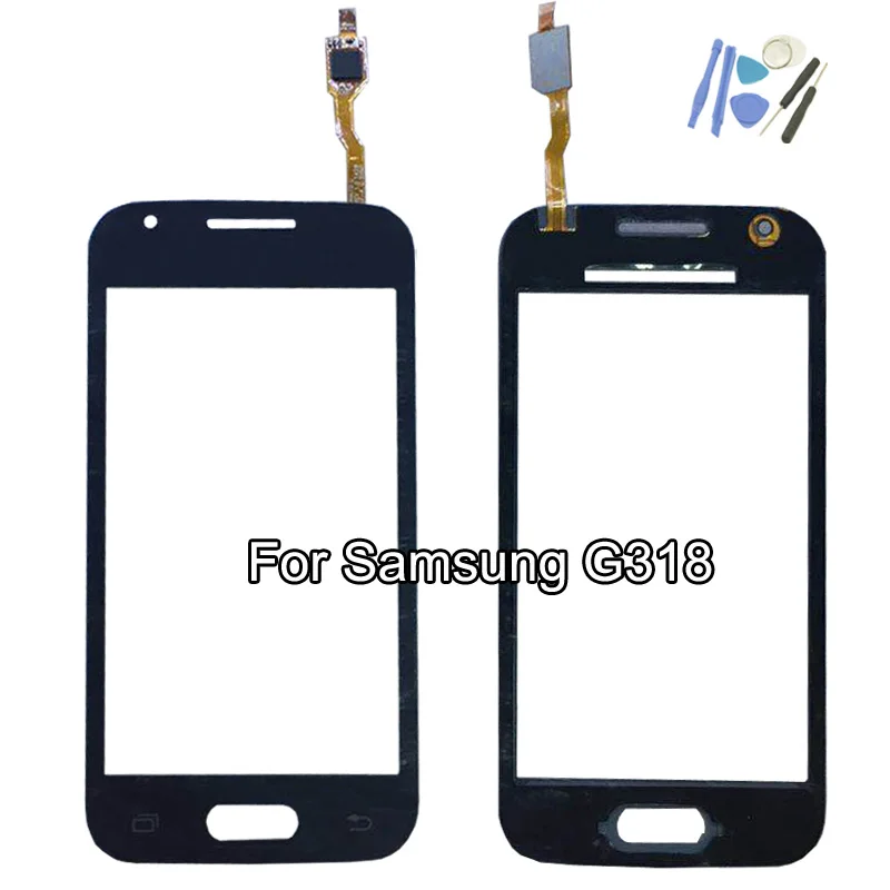 4.0 дюйма для Samsung Galaxy SM G318H G318h G318 сенсорный экран планшета переднее Стекло Панель +