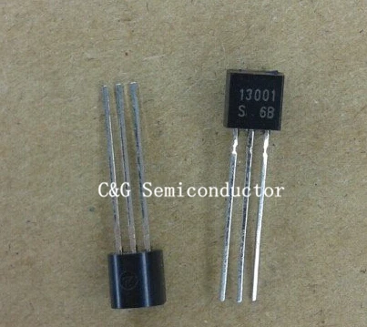 Силиконовый транзистор E13001 MJE13001 13001 TO 92 NPN 50 шт.|silicon transistor|npn transistortransistor to-92 |