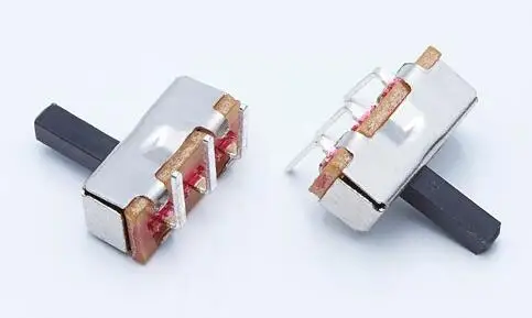 

20 шт. 1P2T 2-позиционный вертикальный скользящий переключатель 3 Pin SS12D03