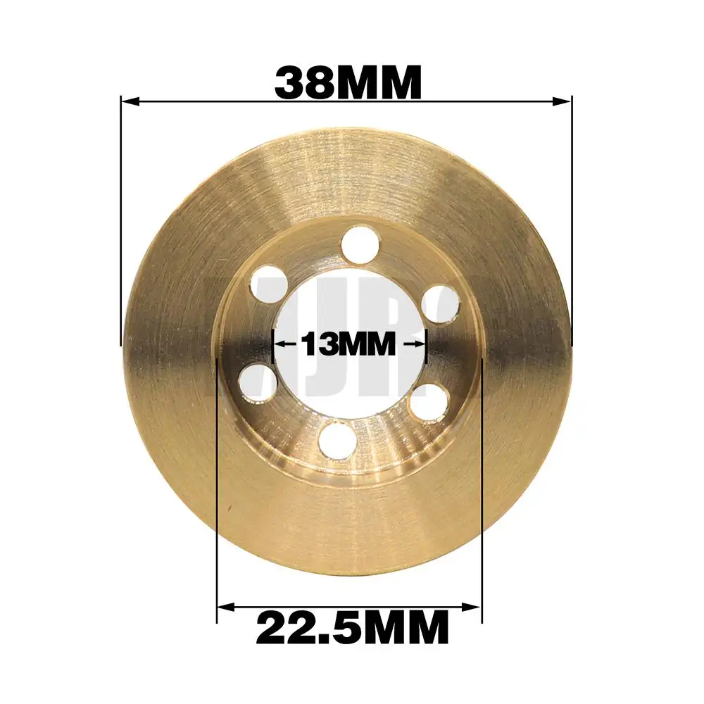 2 шт Латунь 63g внутренний противовес для VP 1 9 дюймов колёсные диски Axial SCX10 90046 D90 TF2