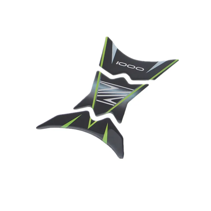 Z1000 Мотоцикл 3D Танк Pad наклейки протектор для Kawasaki Z650 Z750 Z800 Z900 Z1000 - Цвет: Z1000