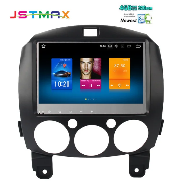 9 &quotAndroid 8 0 Автомобильный мультимедийный плеер для Mazda 2 Way Радио 2007 2008 2009 2010 2011 2012