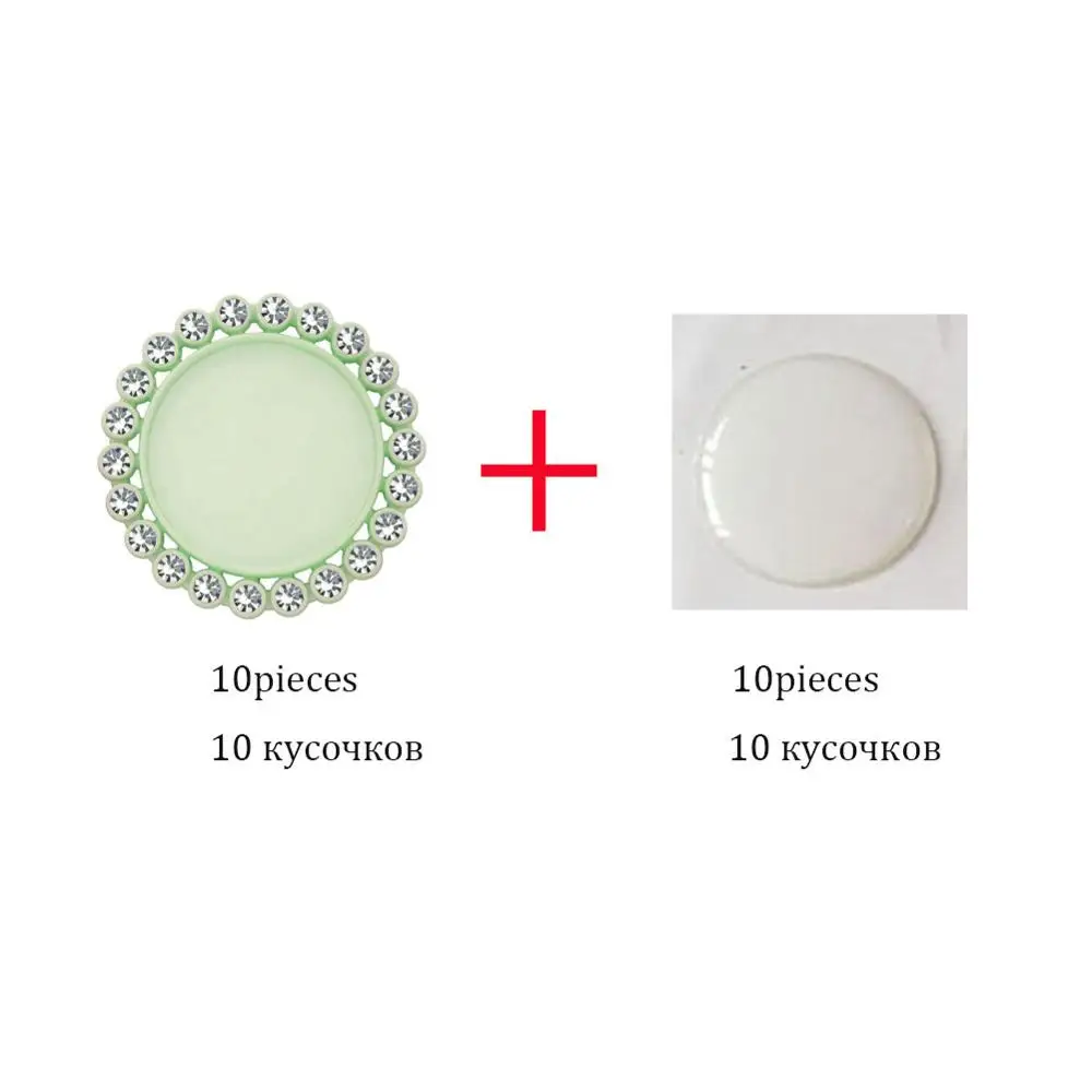 mint X cap sticker Стразы на кнопках, крышки для бутылок, крышки для ключей, крышки для кабошонов, размер 25 мм, 1 дюйм и 20 мм, 10 шт., BTN-5654 - Цвет: mint X cap sticker