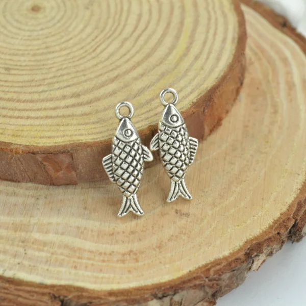 30 шт античное серебро покрытое цинковым сплавом Ретро стиль шарм подвески в