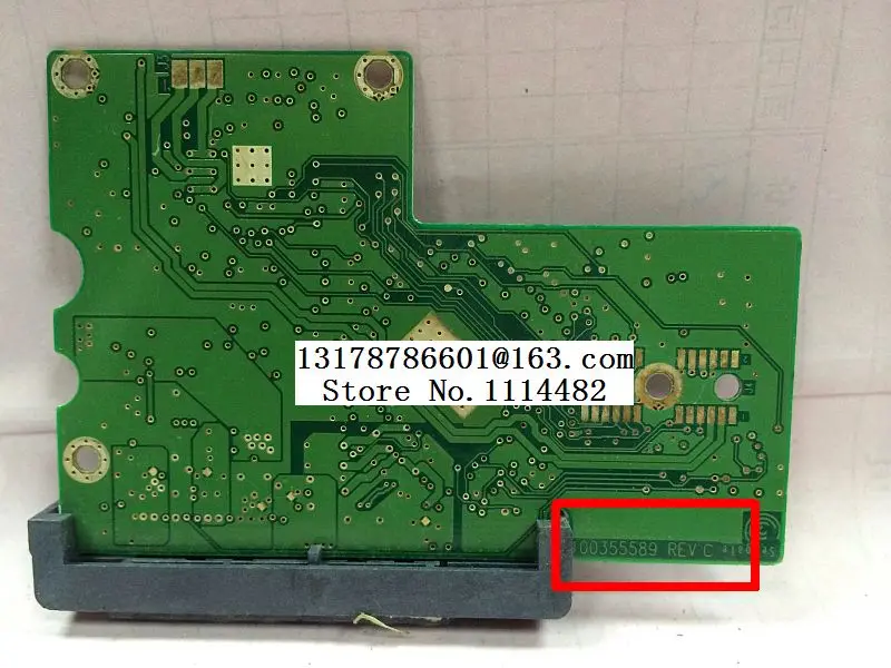 ST 100355589 детали жесткого диска HDD плата PCB бесплатная доставка хороший тест ST100355589 |