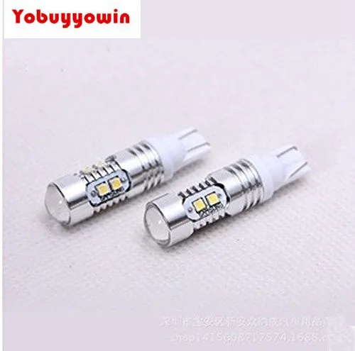 

2pcs 50W 6000k White 921 T10 T15 Backup Reverse LED Lights Projector Lens Bulbs
