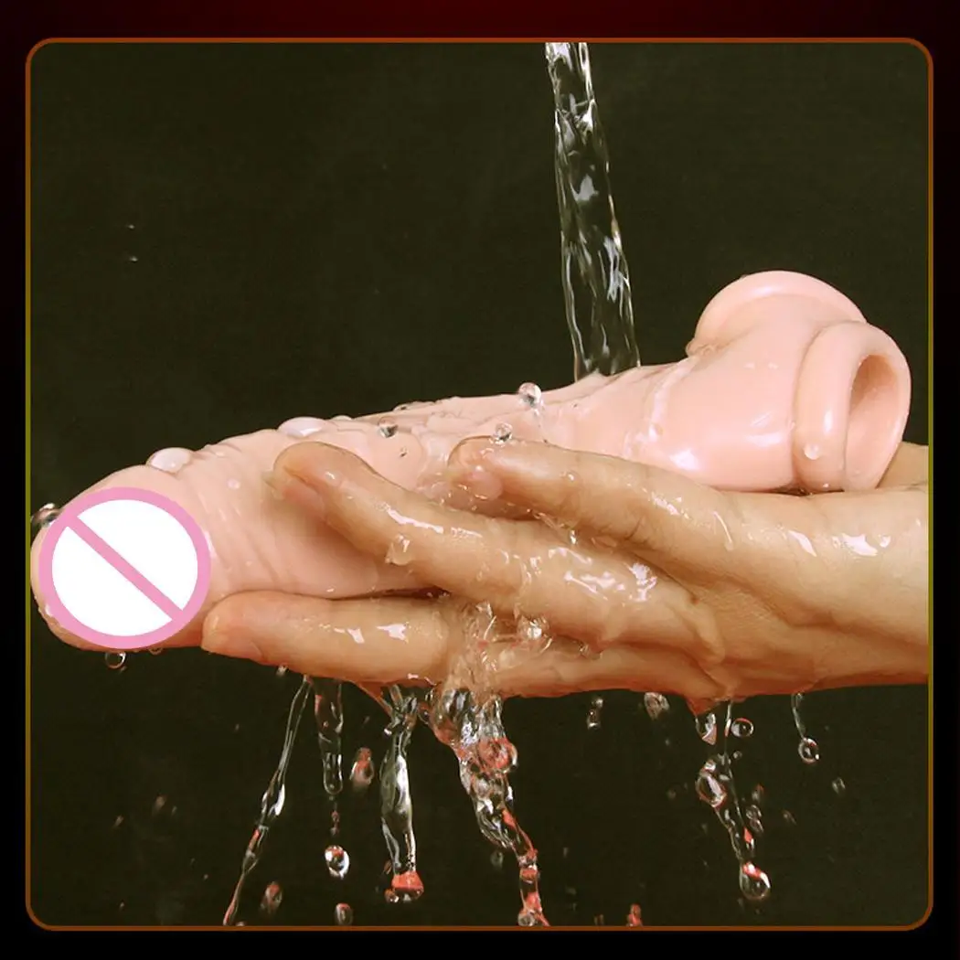 Men Sex Silicone Massage Cup Handheld Natural Transparent Wand Delay 4cm/1.6inch Massager 16.5cm/6.5inch | Красота и здоровье
