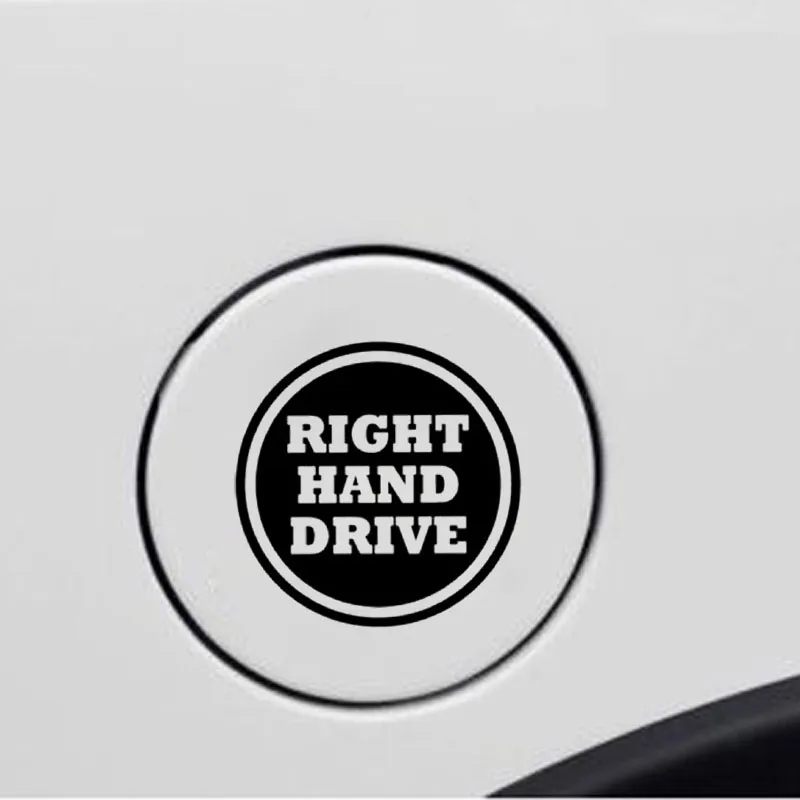YJZT 10.4CM*10.4CM RIGHT HAND DRIVE Vinyl Decal Personality Car Sticker Black/Silver C10-01835 | Автомобили и мотоциклы