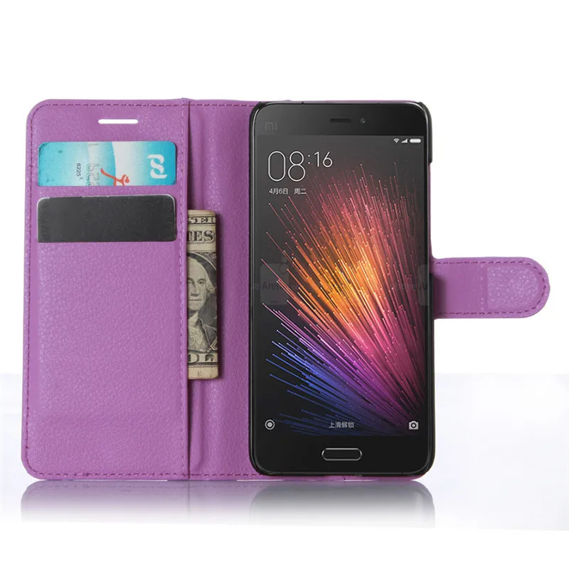 For Xiaomi Mi5 Mi 5 Case Luxury Phone PU Leather Flip Cases Cover M5 Wallet Bag Capa Coque Fundas | Мобильные телефоны и
