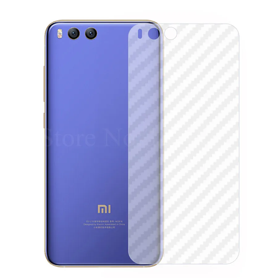 ALICO 5 шт./лот 3D углеродное волокно защита заднего экрана для Xiaomi Mi8 SE задняя крышка