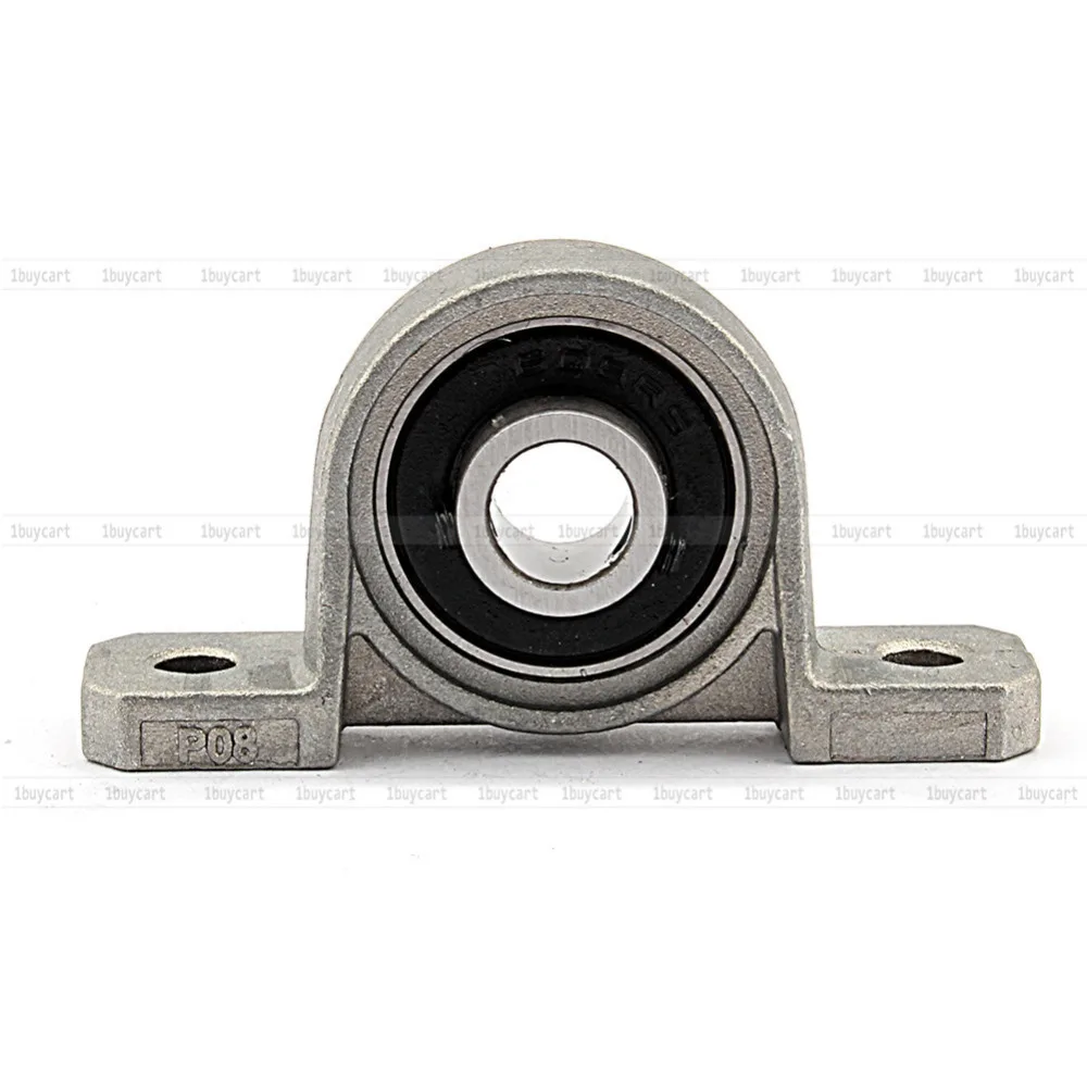 4Pcs 8mm KP08 bearing insert shaft support Spherical roller zinc alloy mounted bearings pillow block housing | Обустройство дома