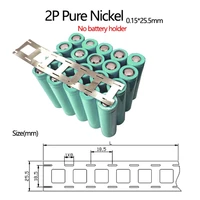 2p 18650 nickel strip 0 1525 5mm high purity pure nickel strips for 18650 lithium batteries pack welding connection nickel belt