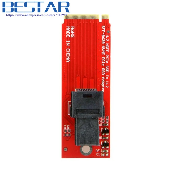 Комплект U.2 U2 SFF 8639 NVME PCIe SSD адаптер для материнской платы Intel 750 p3600 p3700 M.2 8643 Mini SAS HD PCI