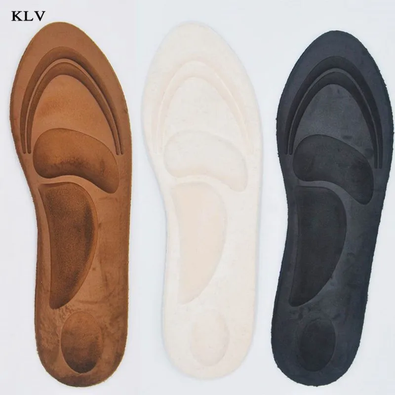 KLV зимние 4D толстые бархатные теплые спортивные губки на высоком каблуке вставки
