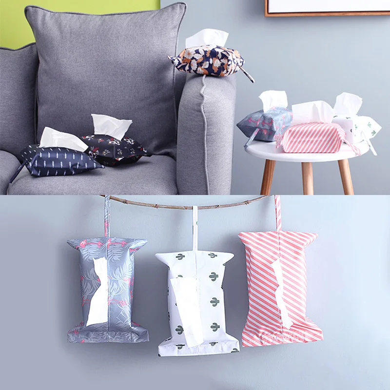 1 шт. декоративная коробка для полотенец в виде фламинго|Коробки и ящики хранения|