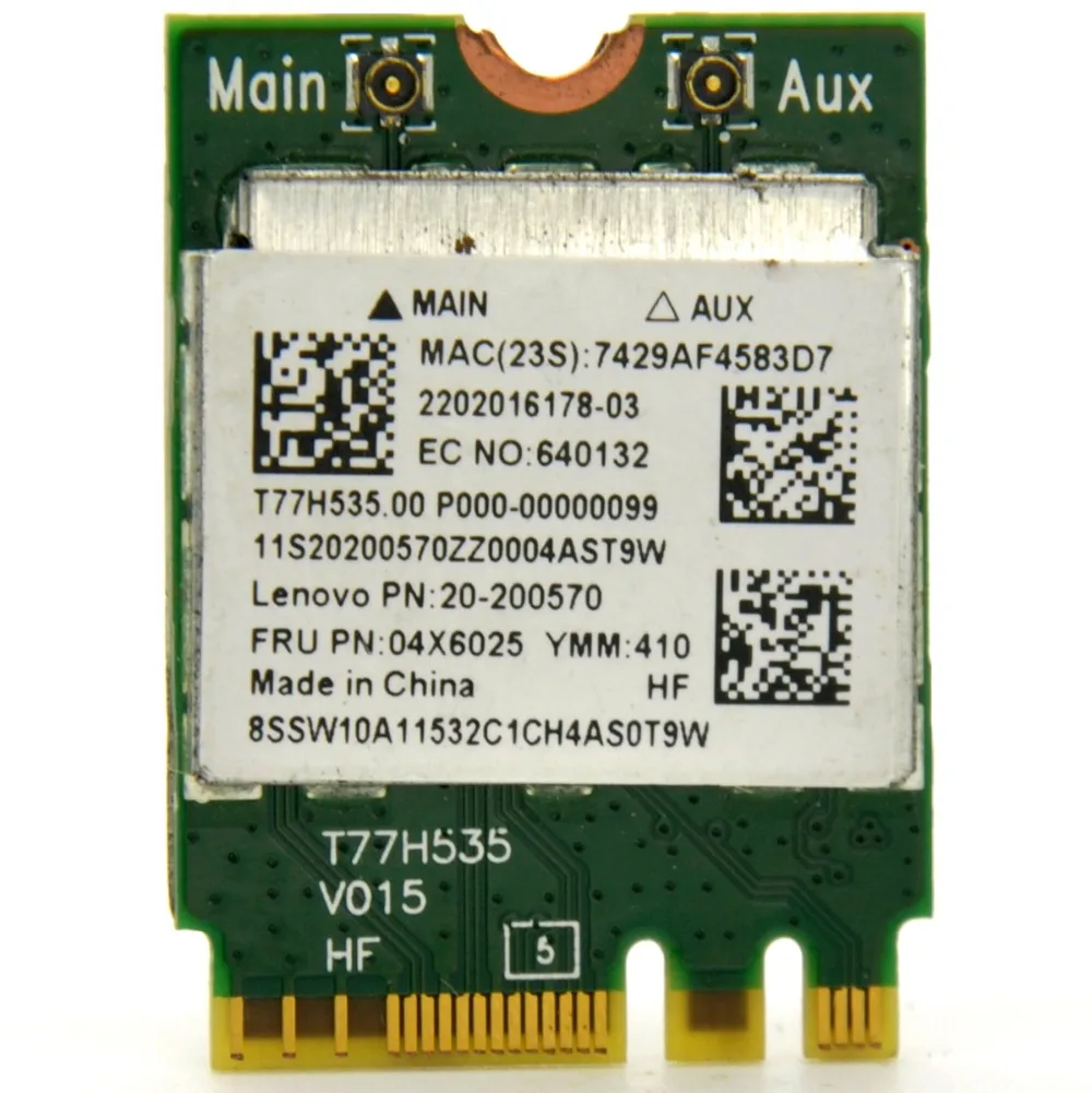 Realtek RTL8723BE 300 Мбит/с 802.11n M2 NGFF беспроводная карта Mini PCI E WiFi адаптер + Bluetooth 4 0 для Lenovo