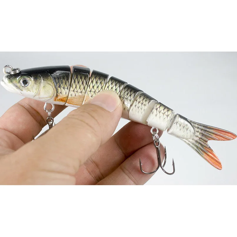 27 г 14 см 8 сегментов рыболовная приманка воблер Swimbait Тонущая Щука Crankbait мульти