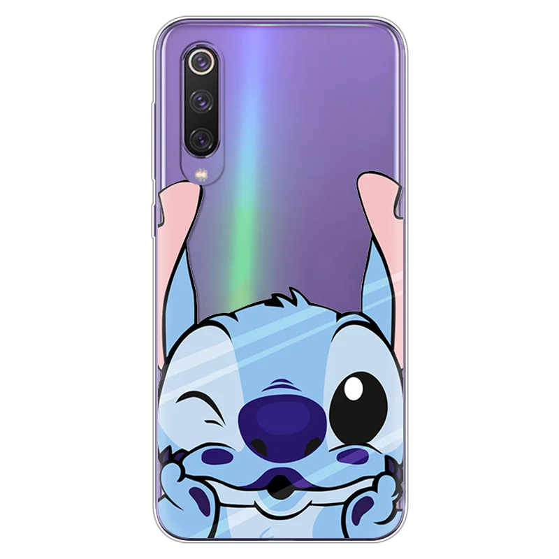 sinvbi Мультяшный чехол для телефона s для Coque Xiaomi Mi 9 прозрачный милый подарок для пары Мягкая силиконовая задняя накладка из ТПУ чехол для Xiaomi Mi 9 SE чехол Capa - Цвет: sinvbi
