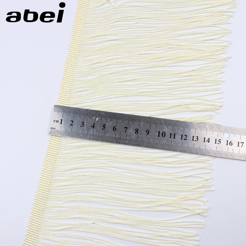 1Yard 15cm Beige Tassel Trims Diy Dress Curtain Sewing Fabric Handmade Fringe Garments Accessories Supplier | Дом и сад