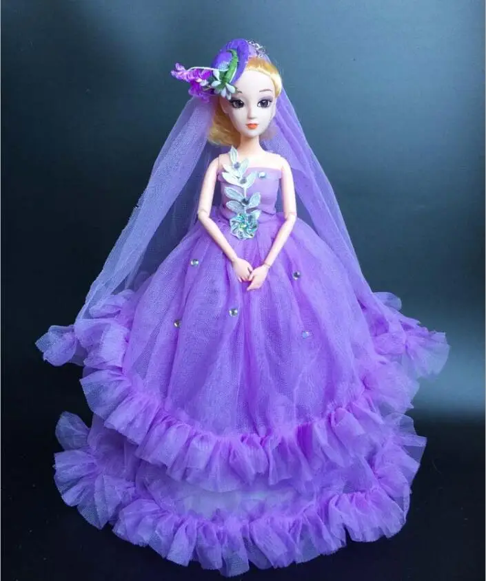 40 cm handmade wedding doll 3D real eye princess boys and girls toys | Игрушки и хобби