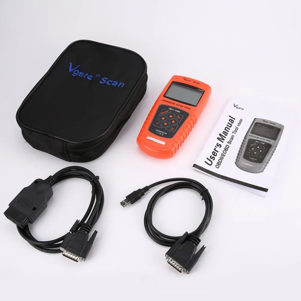 Vgate VS600 сканирования OBD2 EOBD сканер автомобильной инструмент диагностики