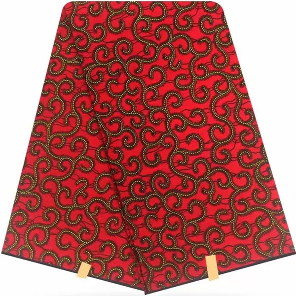 25 Tissu африканская восковая хлопковая ткань для лоскутного шитья африканская Ткань 6 ярдов Анкара ткань батик африканская вощеная ткань принтом для платья C-44 - Цвет: 25