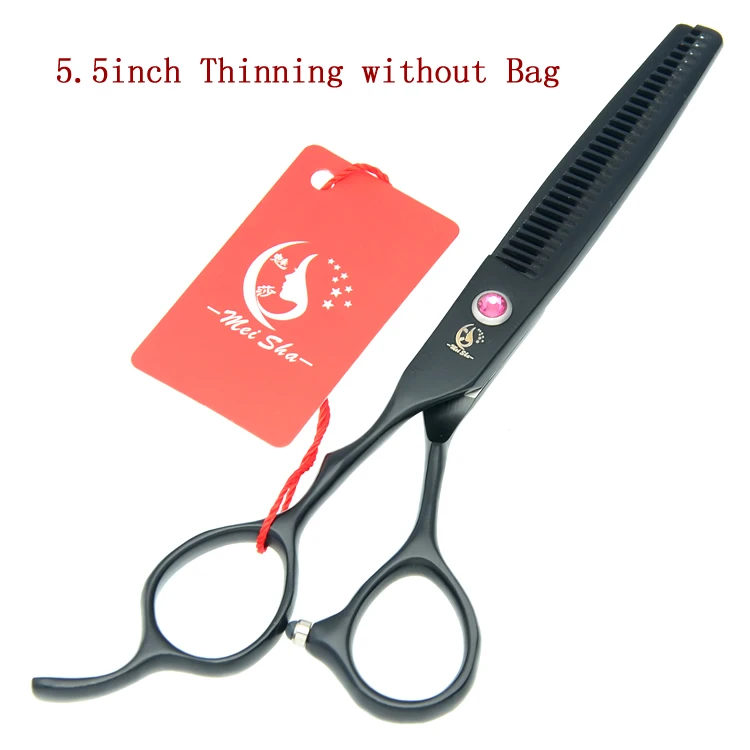 5," 6,0" Meisha JP440C парикхмахерские, дле левши ножницы левша истончение ножницы для резки ножницы Новое поступление, HA0127 - Цвет: HA0139 no bag 55