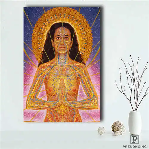 Canvas Poster На заказ холст плакат Alex-серый-Kiss(3) плакаты ткань настенное искусство картины для декора гостиной#18-12-16-S-01-31 - Цвет: Canvas Poster