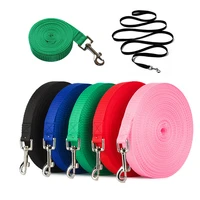 pet dog leash nylon leash for small medium dogs cats puppy walking running leashes lead pet supplies 1 5m 1 8m 3m 6m 9m length