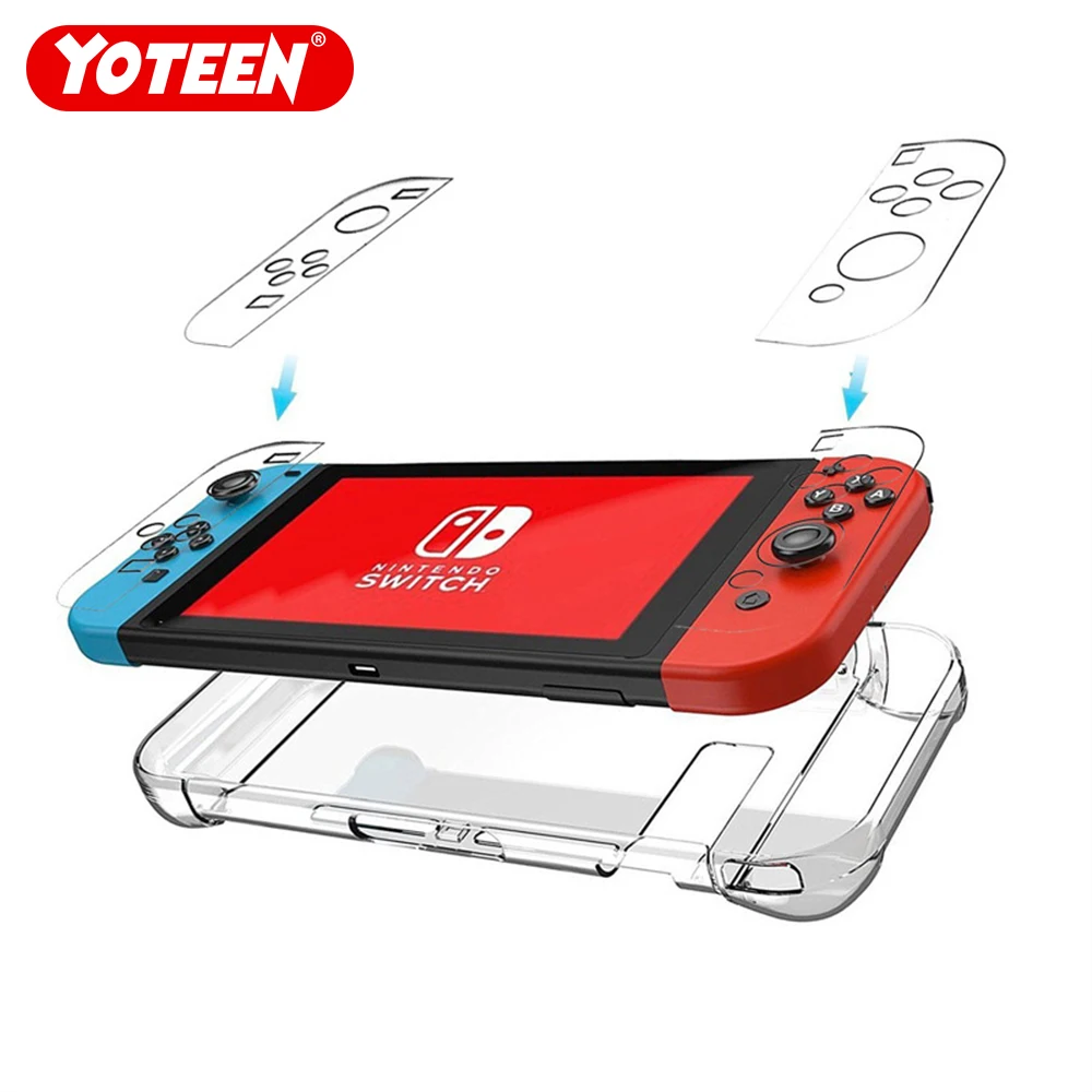 Прозрачный защитный чехол для сумки чехол для nintendo Switch NS NX чехол для nintendo Switch Ультратонкий чехол прозрачная сумка