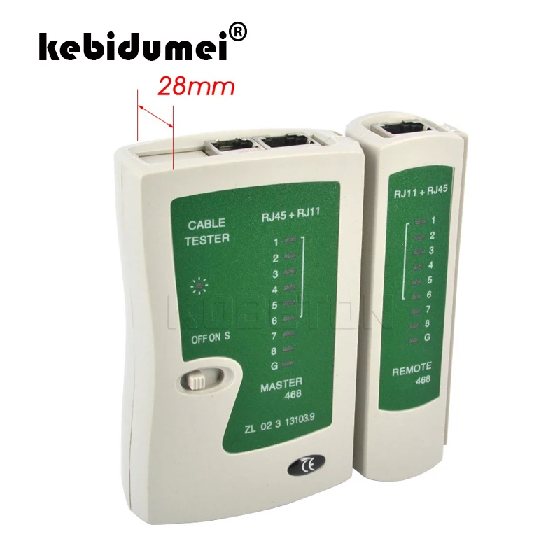 Тестер RJ45 RJ11 Cat5 Cat6 LAN для кабеля ручной тестер сетевого детектор проводки
