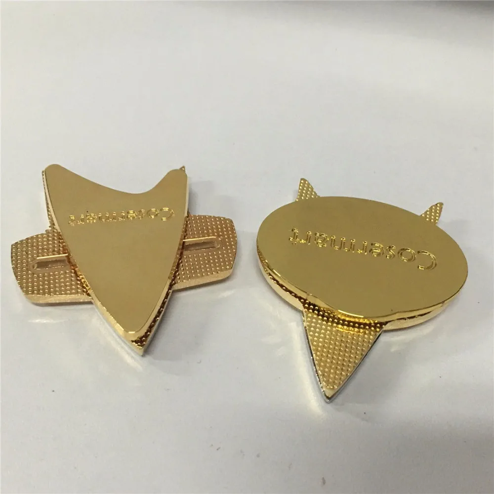 Cosplay Starreks  Badge TNG Next Genenation Badge Voyager Communicator Badge Pin Brooch Prop a Full Set of 2 Badges