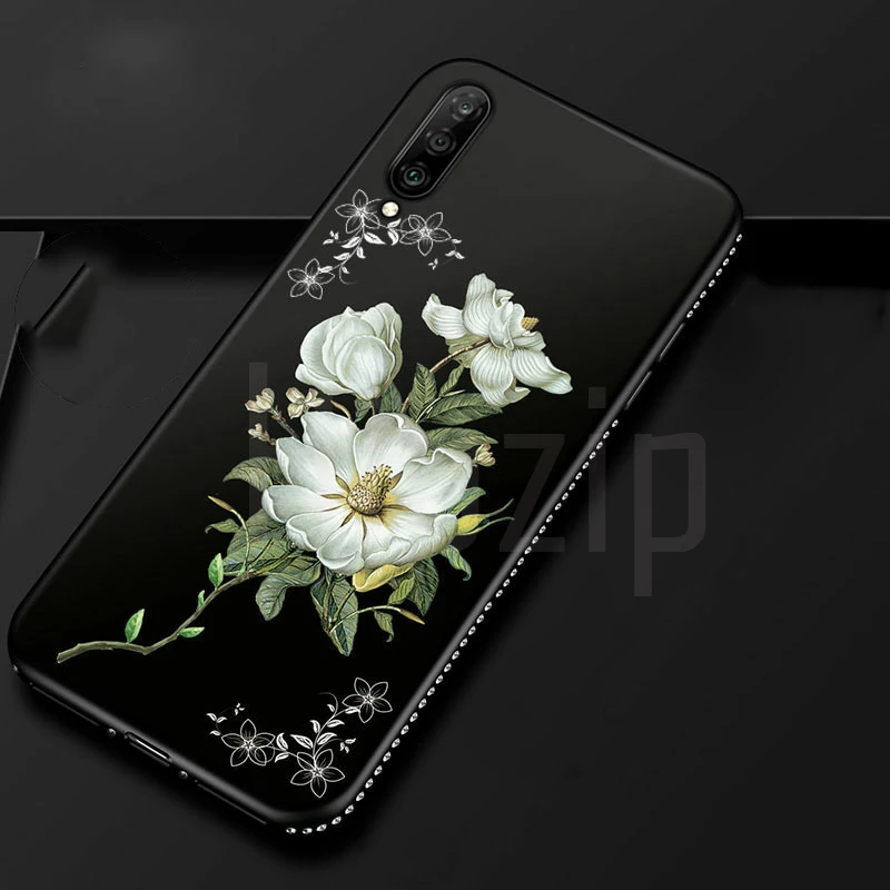 Мягкий чехол со стразами для Samsung Galaxy A10 A20 A30 A40 A50 A60 A70 A80 A90 M10 M20 M30 J4 J6 A6 A8 S10 Plus A7 2018| |