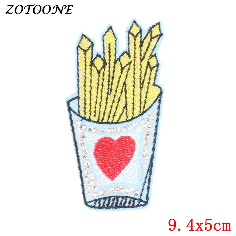 ZOTOONE Фламинго цветок Реверсивный блестящие нашивки гладить на патчи для одежды