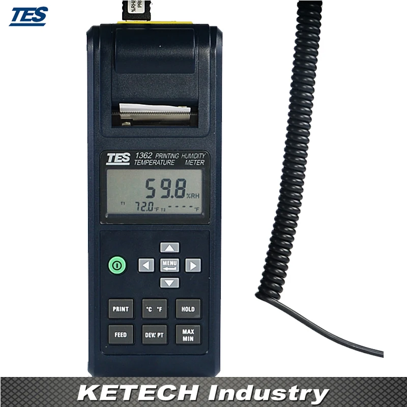 

TES1362 Digital Printing Humidity Temperature Meter