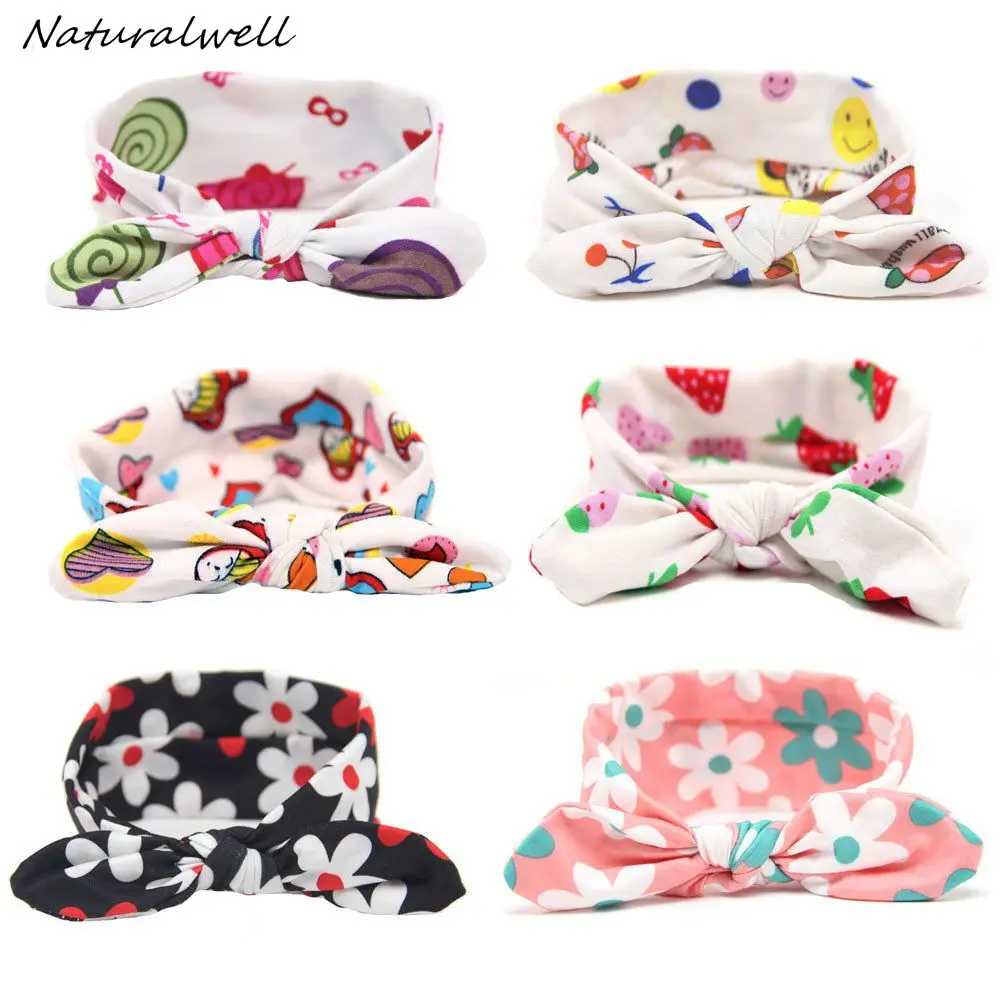 Повязка на голову с узлом для девочек Органическая | Детская одежда и обувь
