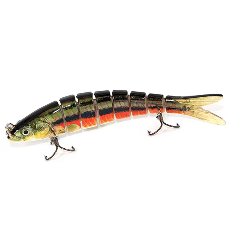 27 г 14 см 8 сегментов рыболовная приманка воблер Swimbait Тонущая Щука Crankbait мульти
